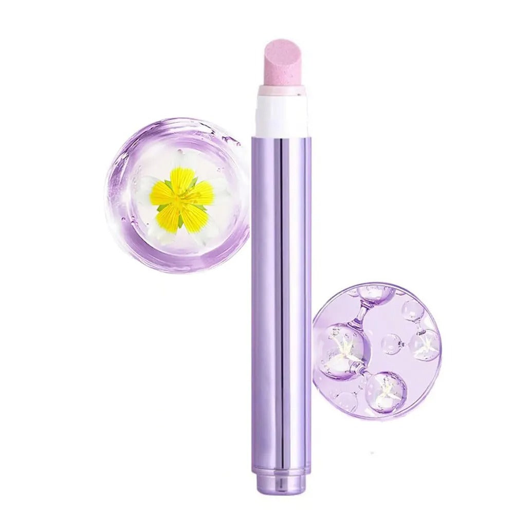2-in-1 Ceramic Cuticle Pushers with Oil for Nail Repair