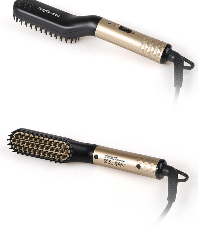 Multifunctional Hair Straightener Comb Brush | Men's Beard & Hair Straightening Tool