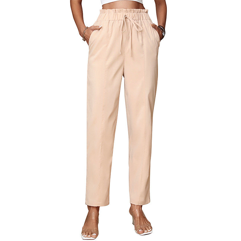 Women's Fashionable Quarter Stretch Leggings - Capris