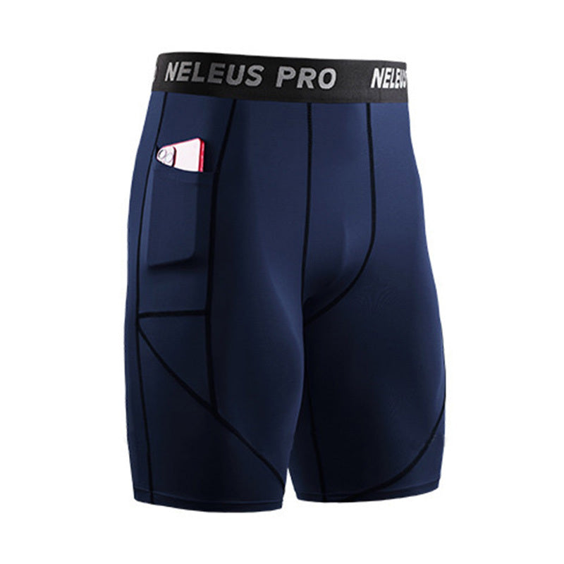 Men’s Outdoor Running Shorts with Fitness Leggings